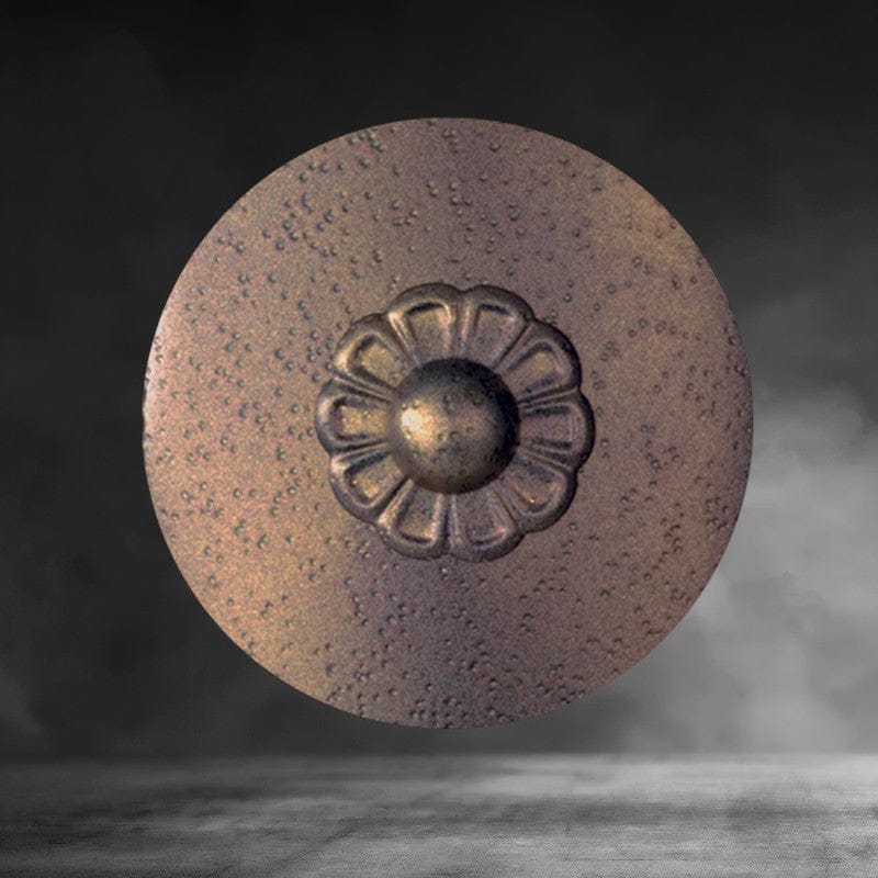 Etruscan Gold Esmeralda Single Tier Crystal Chandelier 37"