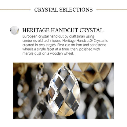 Filigrae Crystal Chandelier39"