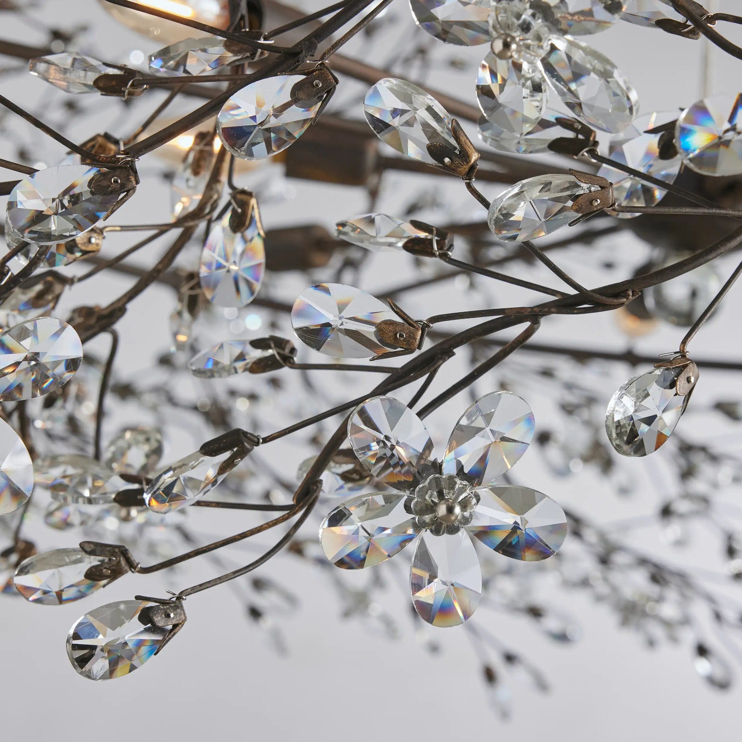 Fiore Crown Chandelier 39", 48", 60"