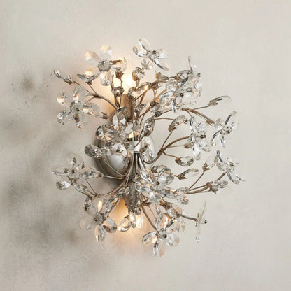 SILVER Fiore Sconce