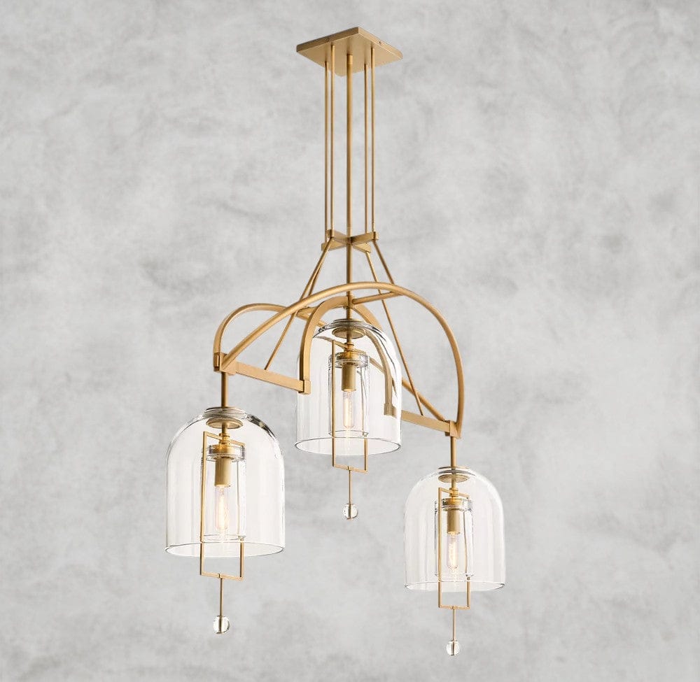 Fulcrum Linear Chandelier 48", 60"