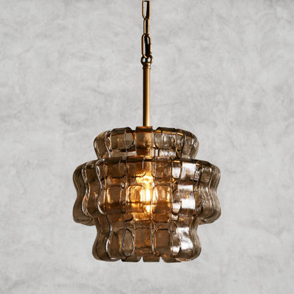 Brass / Smoke Ghiaccio Pendant