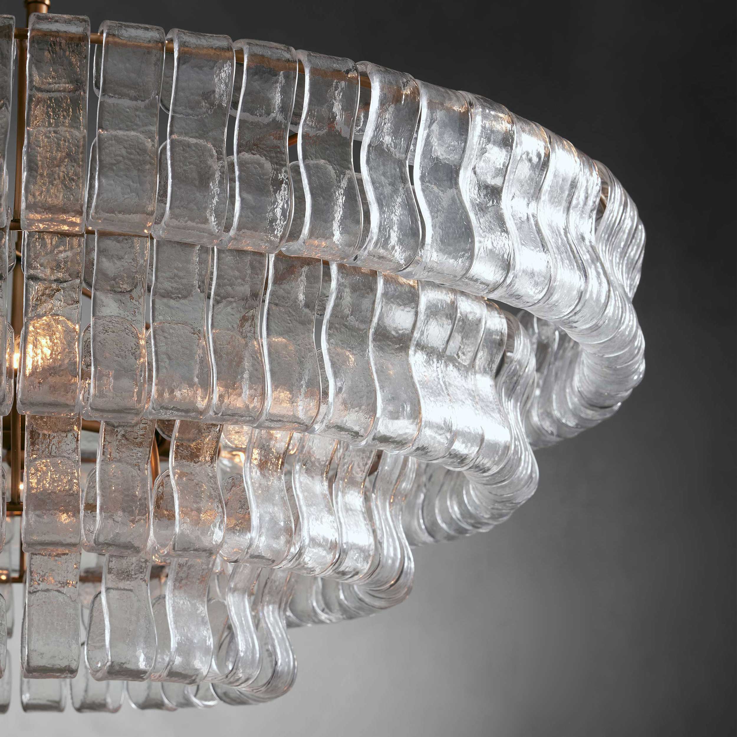 Ghiaccio Round Chandelier 36", 48",60"