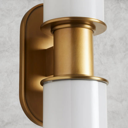 Harlin Double Sconce in Milk