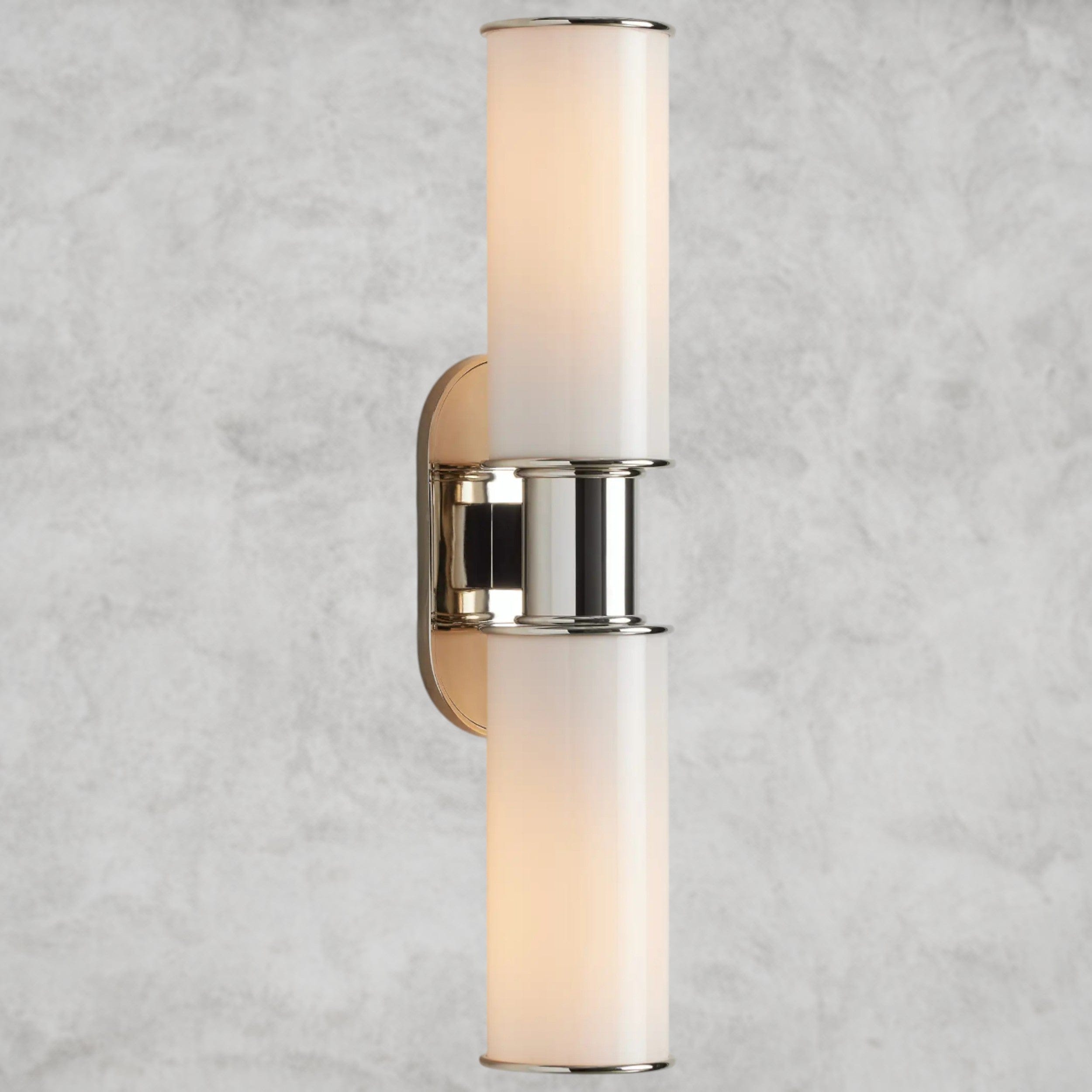Nickle Harlin Double Sconce in Milk