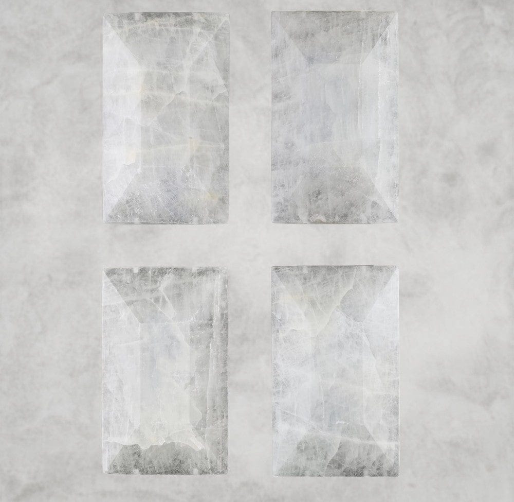 Harlow Calcite Triple Sconce