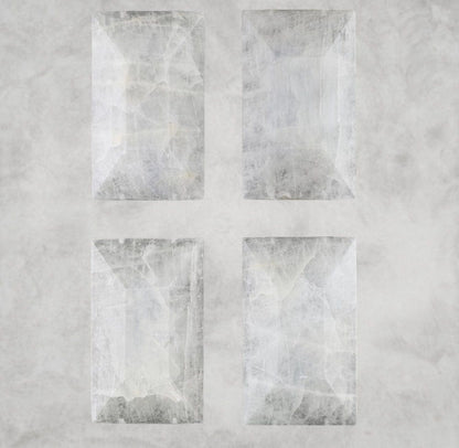 Harlow Calcite Triple Sconce