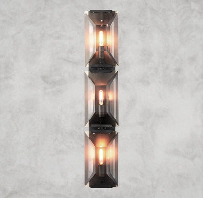Harlow Crystal Triple Sconce