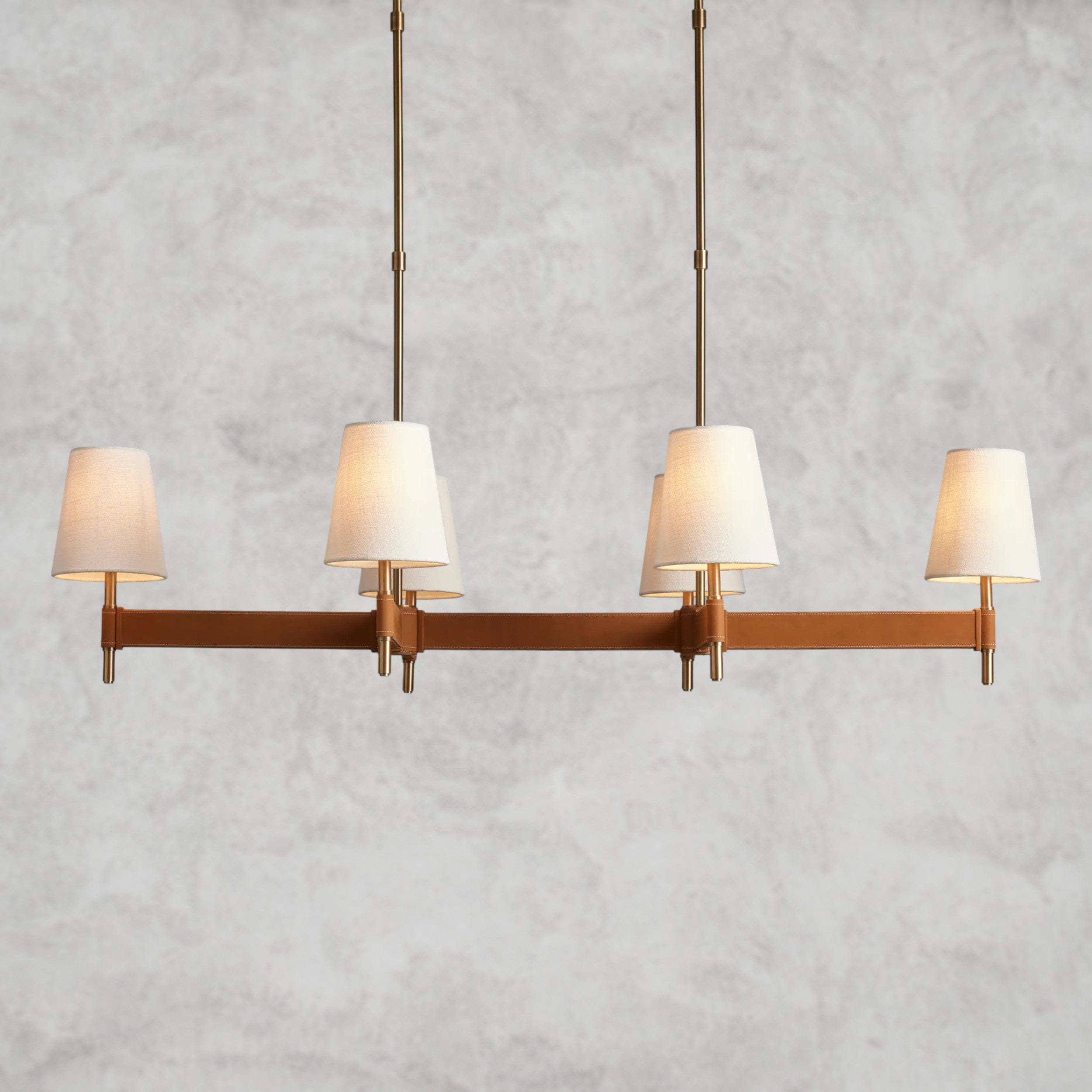 6 Light Hastings Linear Chandelier