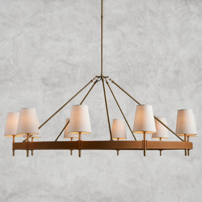 10 Light Hastings Round Chandelier