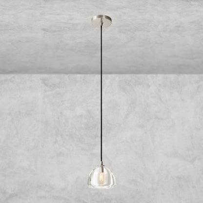 Nickle HEMISPHERE PENDANT