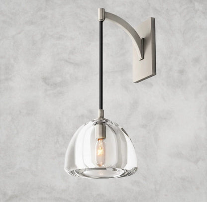 Nickle HEMISPHERE SCONCE