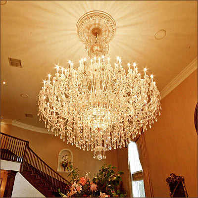 Classic Crystal 60/ 72/ 90 Lights Chandelier