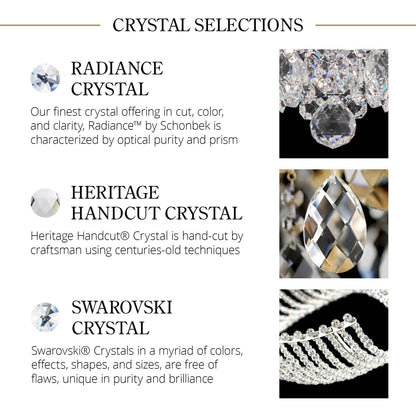 La Scala Chandelier 25"