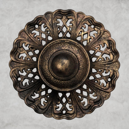 Heirloom Bronze / Clear Heritage Crystal La Scala Chandelier 33"