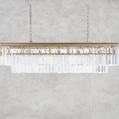 Leyland Tiered Rectangular Chandelier
