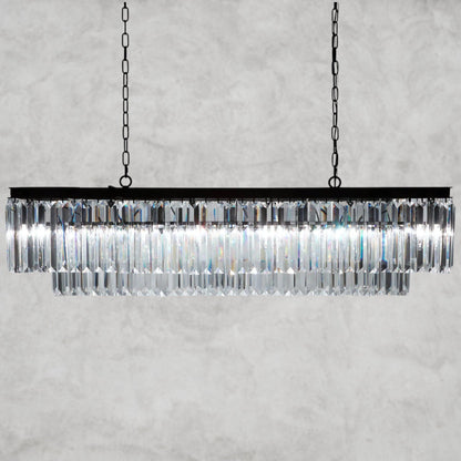 Leyland Tiered Rectangular Chandelier