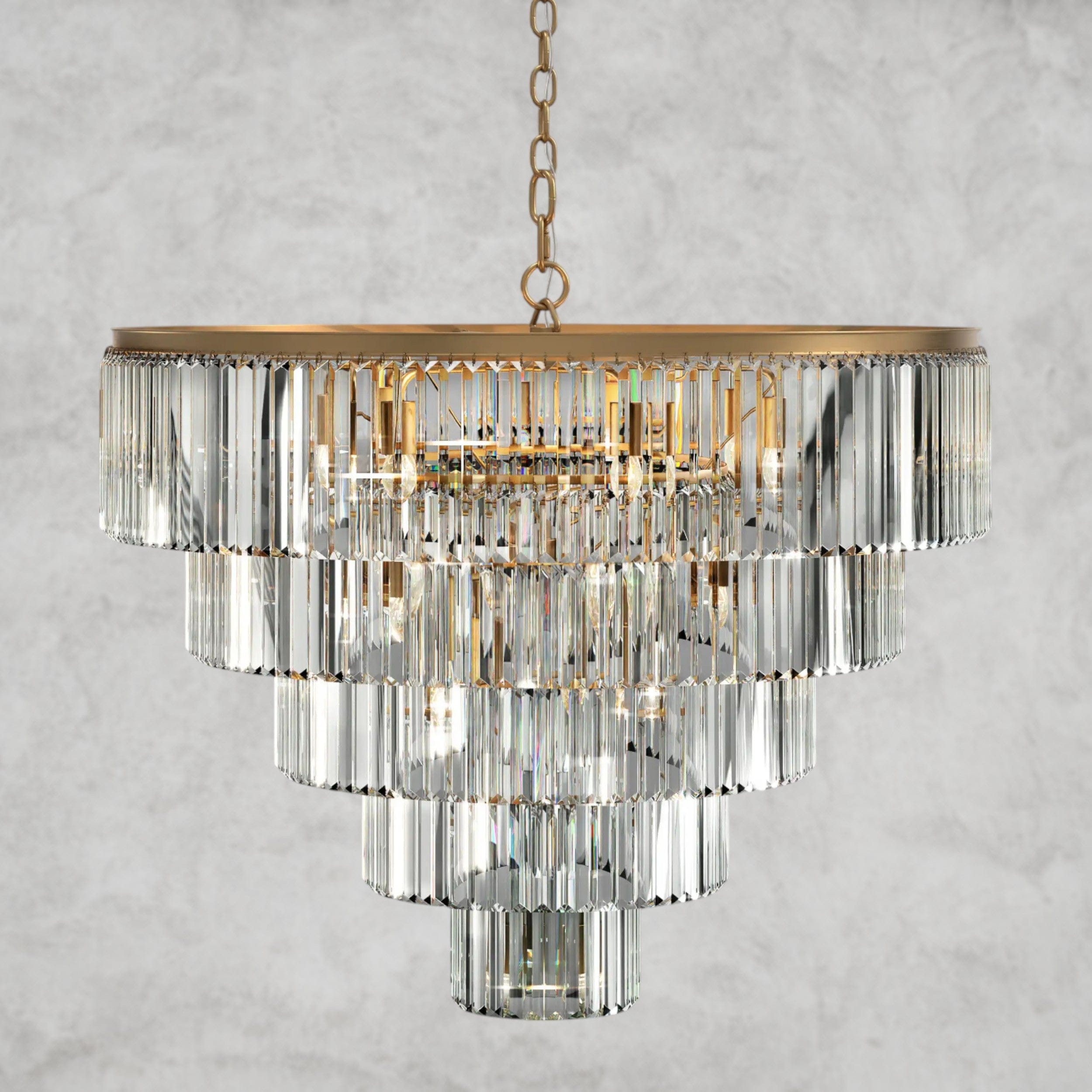 Leyland Tiered Round Chandelier