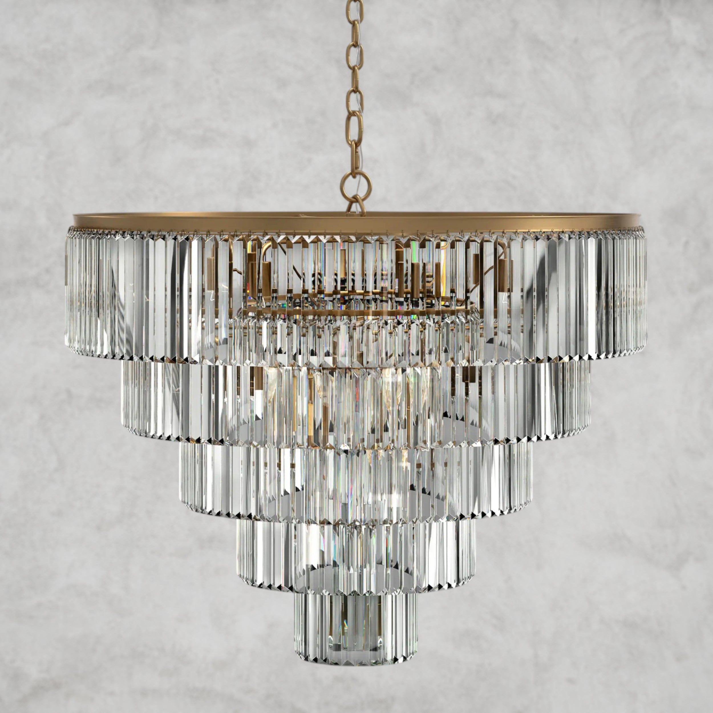 Leyland Tiered Round Chandelier