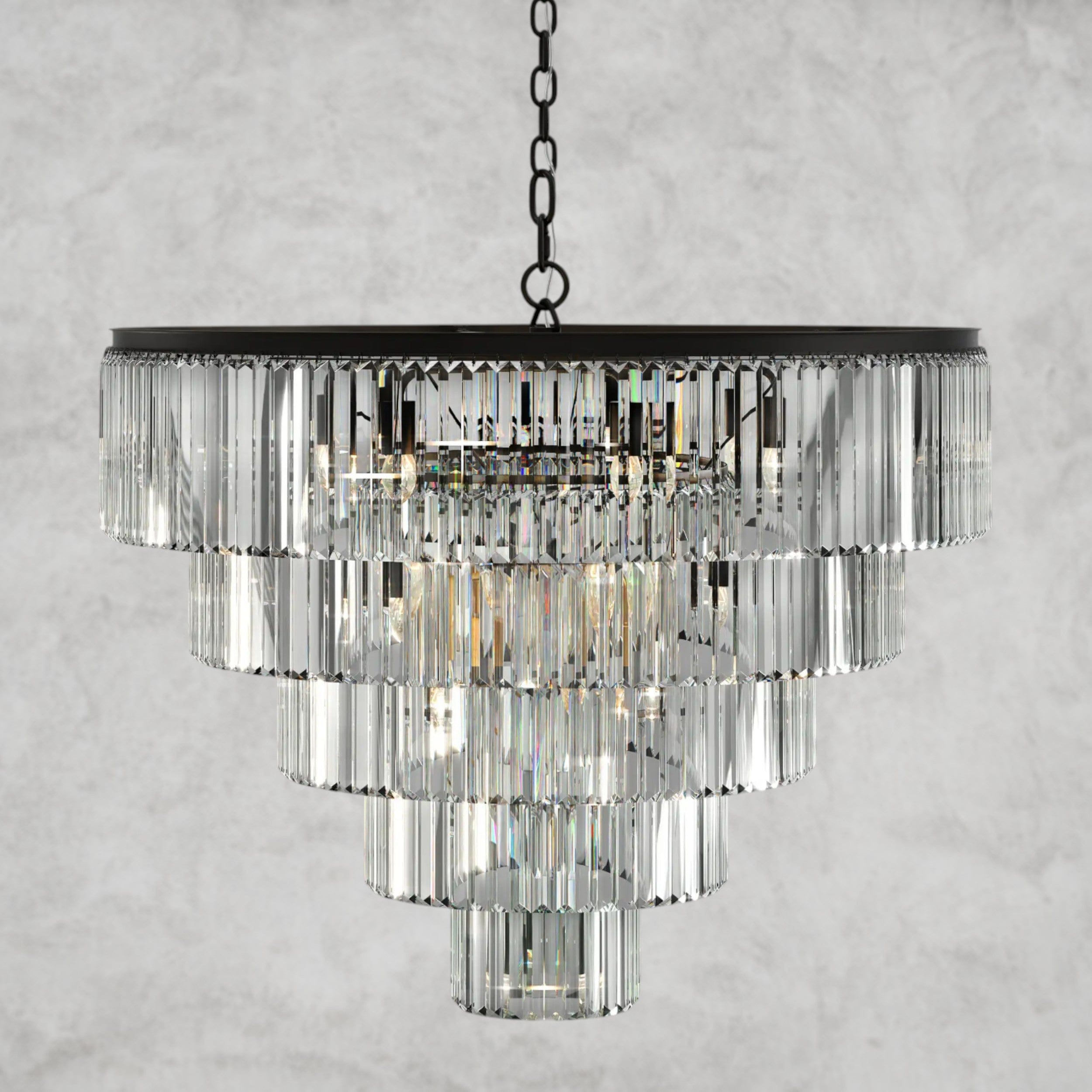 Leyland Tiered Round Chandelier