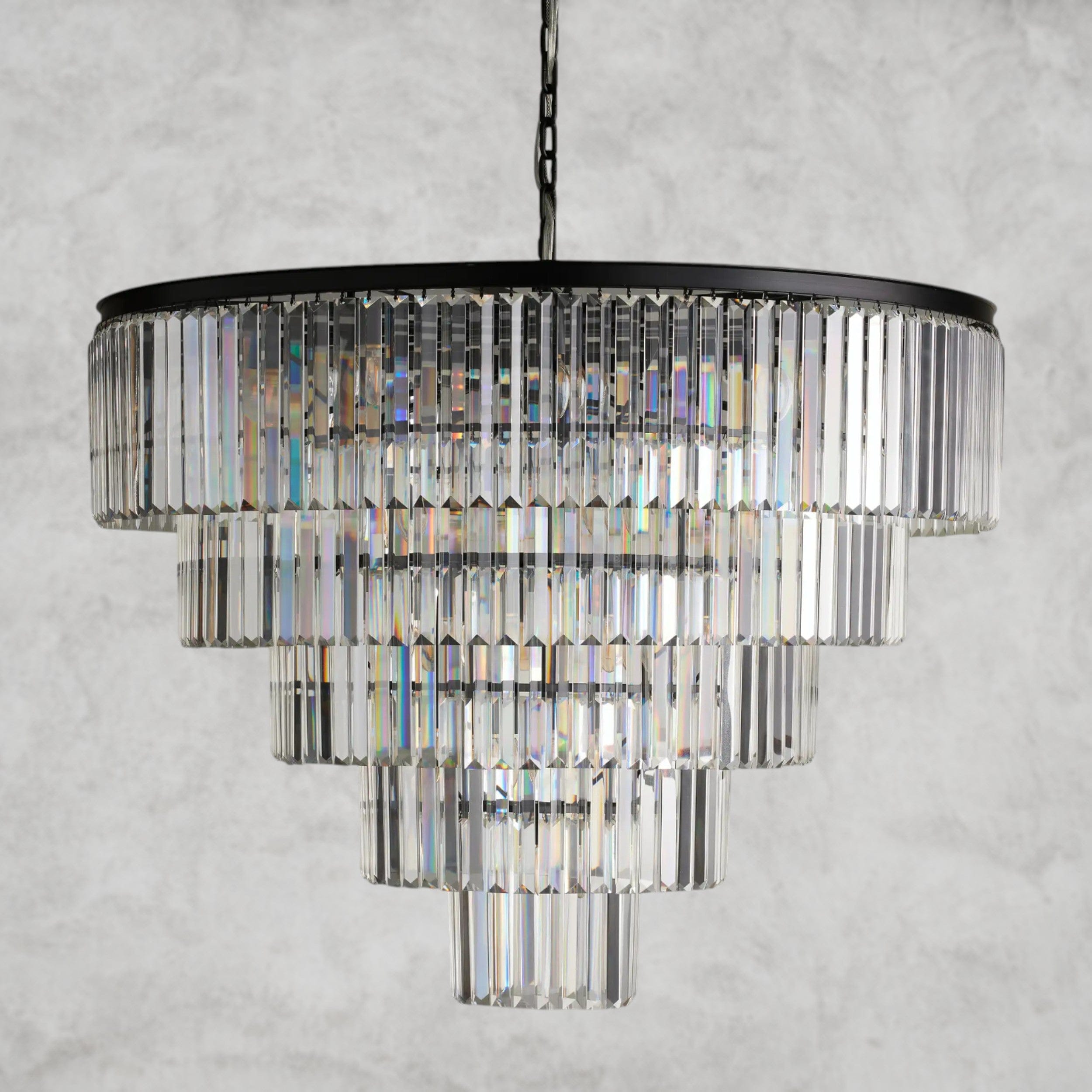 Leyland Tiered Round Chandelier