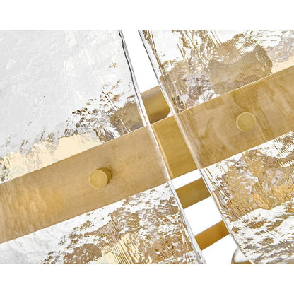 Lillia 9 - Light Steel Dimmable Chandelier