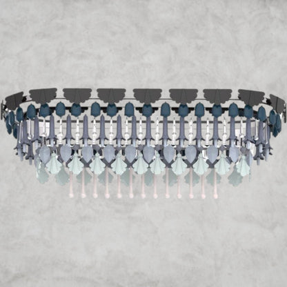 Winter Lladro Seasons Oval Chandelier