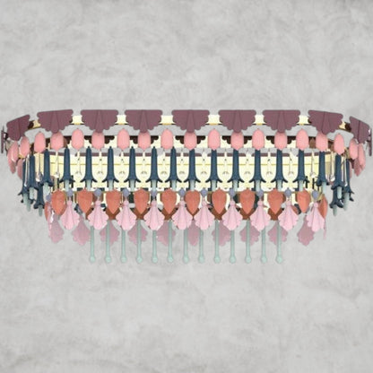 Fall Lladro Seasons Oval Chandelier