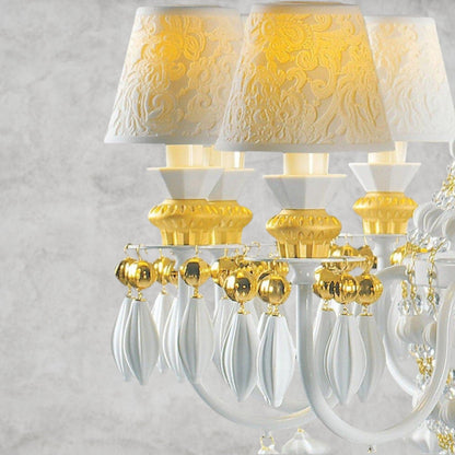 Lladro Winter Palace 12-Lights Chandelier