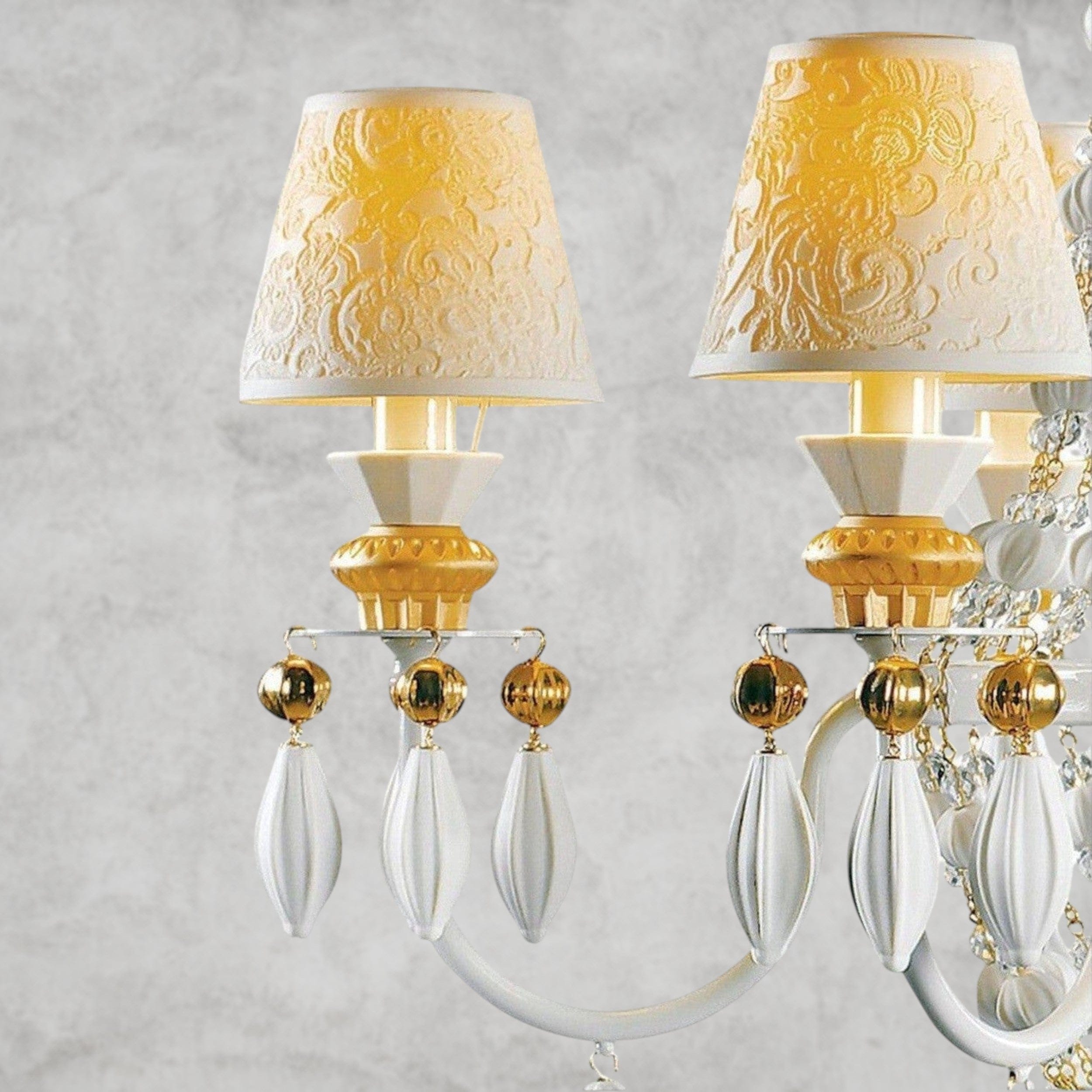 Lladro Winter Palace 6-Lights Chandelier