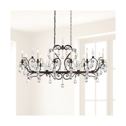 Lustre en cristal Renaissance 56"