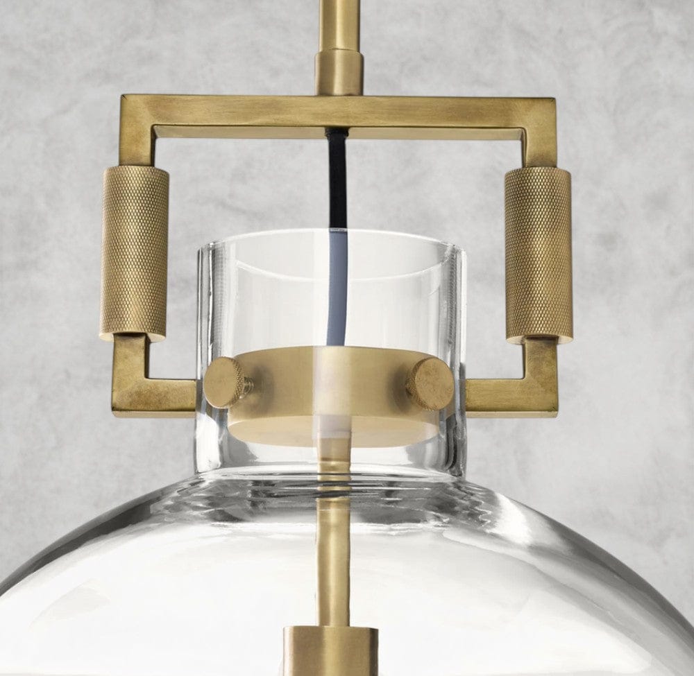 MACHINIST GLASS GLOBE PENDANT 10", 14", 18"