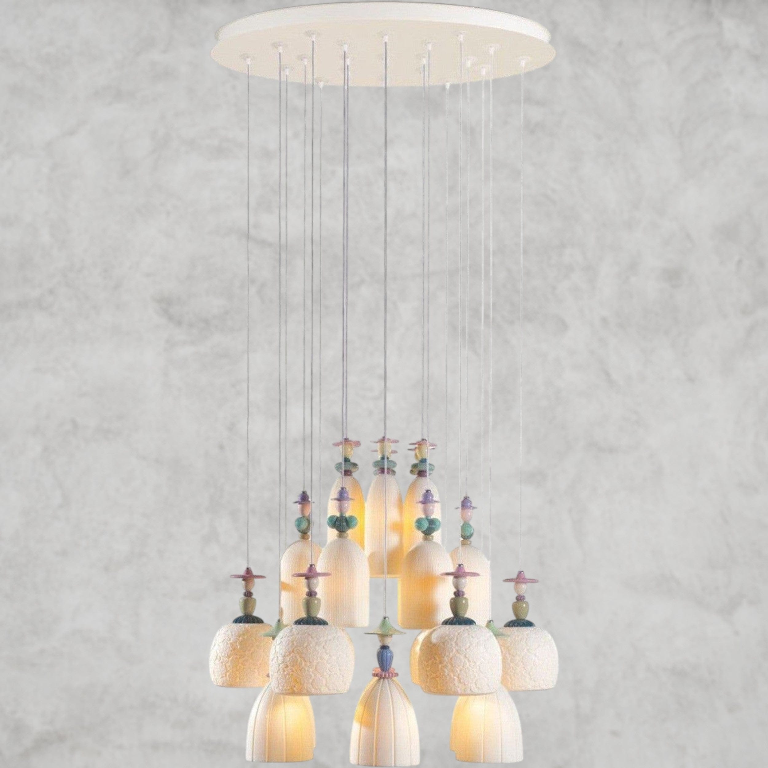 Mademoiselle 24-Lights Blossoms Chandelier