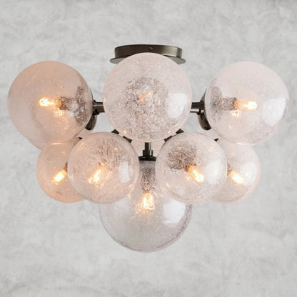 Bronze Mandoza Flush Mount