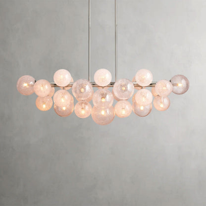 Nickle Mandoza Linear Chandelier