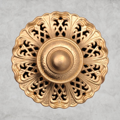 French Gold / Clear Heritage Crystal Milano 12-light Crystal Chandelier 32"