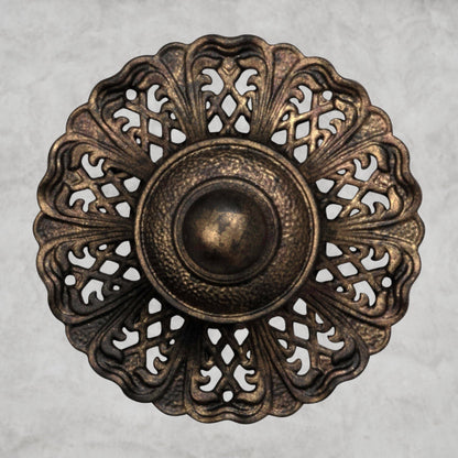 Etruscan Gold / Clear Heritage Crystal Milano Chandelier 24"