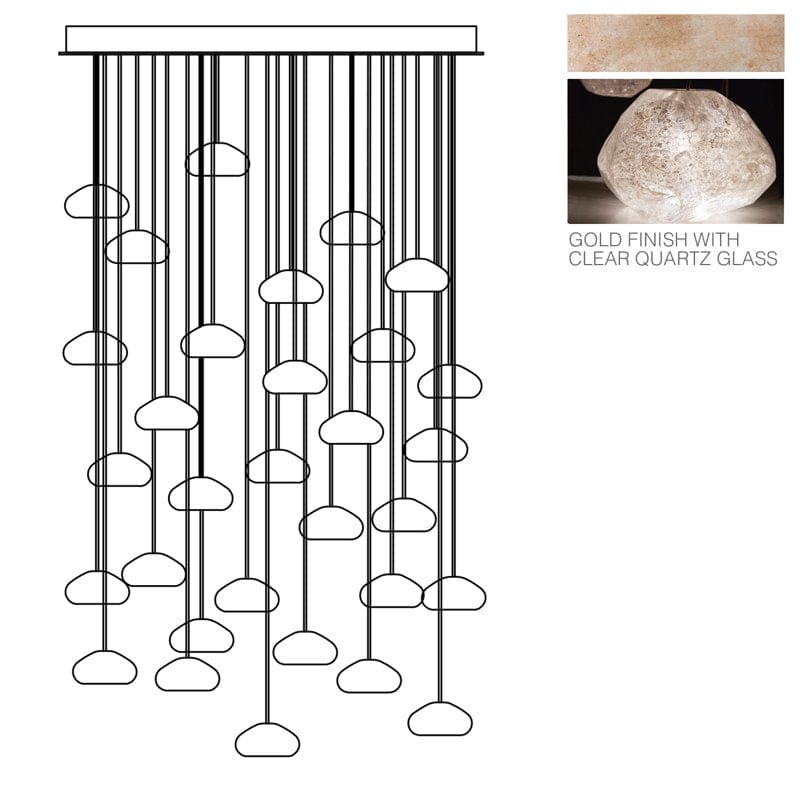 Natural Inspirations 30-Light Chandelier