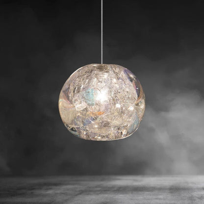 Brass Nature Inspired Pendant Light