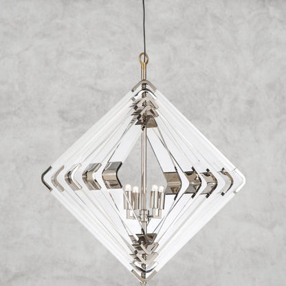 Nickel Nellote 4 - Light Chandelier