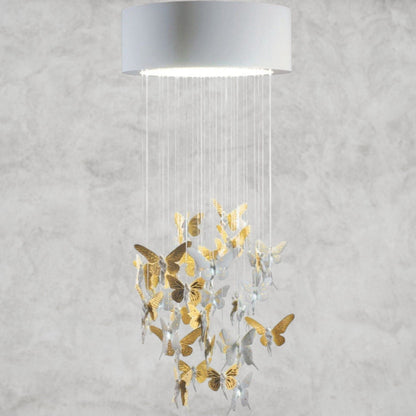 Golden Luster Niagara Chandelier 23"