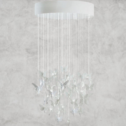 White Niagara Chandelier 31"