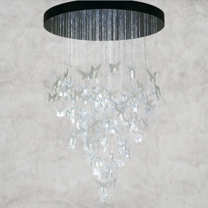 White Niagara Chandelier 43"