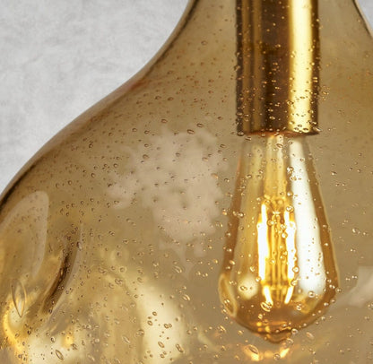 Organic 12" Glass Pendant