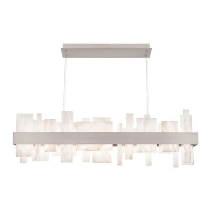 Alabaster LED Linear Chandelier - jchandelier