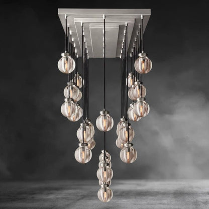 Pearl Rectangular Chandelier 36", 54", 72"