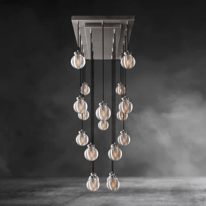 Pearl Rectangular Chandelier 36", 54", 72"