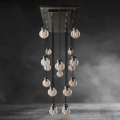 Pearl Rectangular Chandelier 36", 54", 72"