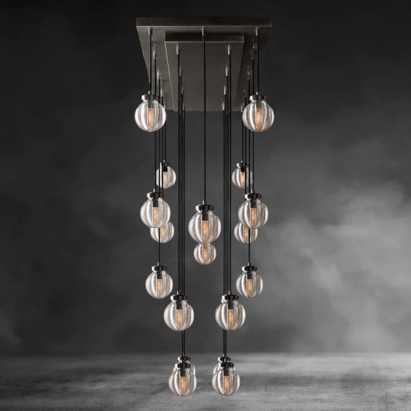 Pearl Rectangular Chandelier 36", 54", 72"