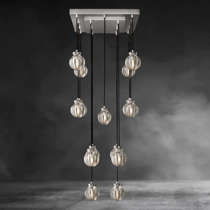 Pearl Rectangular Chandelier 36", 54", 72"